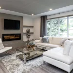 photo of the "Barker" feature wall designed and built by KMA Building in Winnipeg, MB