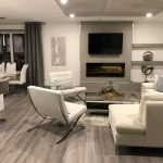 photo of the "Barker" feature wall designed and built by KMA Building in Winnipeg, MB