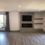 photo of the "Barker" feature wall designed and built by KMA Building in Winnipeg, MB