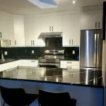 photo of the "Main" kitchen designed and built by KMA Building in Winnipeg, MB