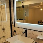photo of the "Marshall" bathroom designed and built by KMA Building in Winnipeg, MB