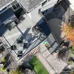 photo of the "Shady Shores" deck, a composite deck designed and built by KMA Building in Winnipeg, MB